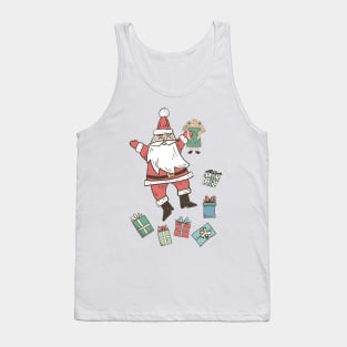 Christmas Gift Santa Tank Top